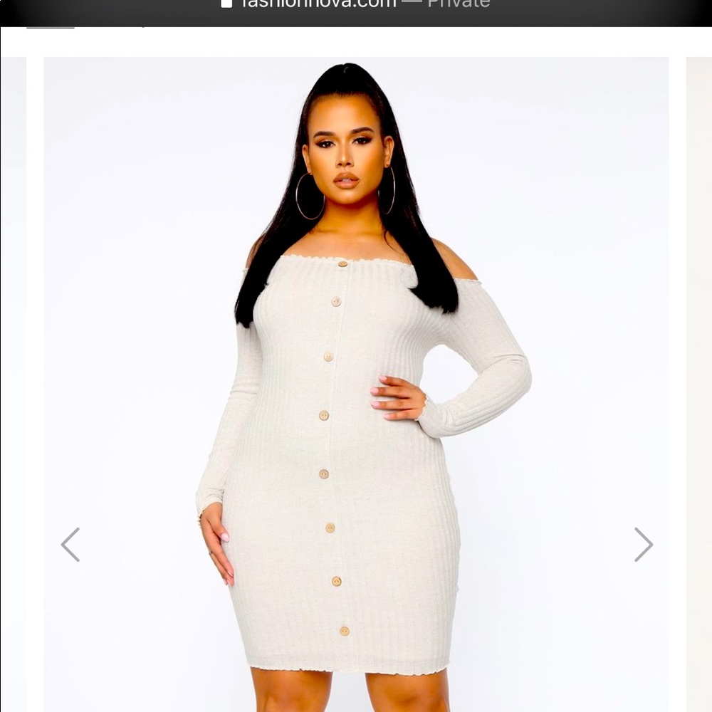 Jacklyn over the shoulder dress(yellow)